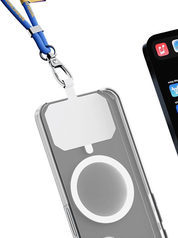 LANYARD / CORDINO PORTA BADGE E CELLULARE CON CAVO SNAPNECK